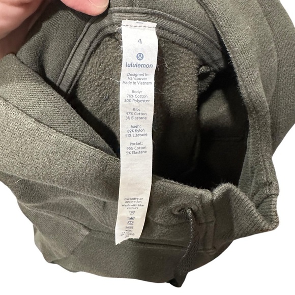 Lululemon Dark Olive Warm for Winter Pullover Hoodie - Picture 8 of 10